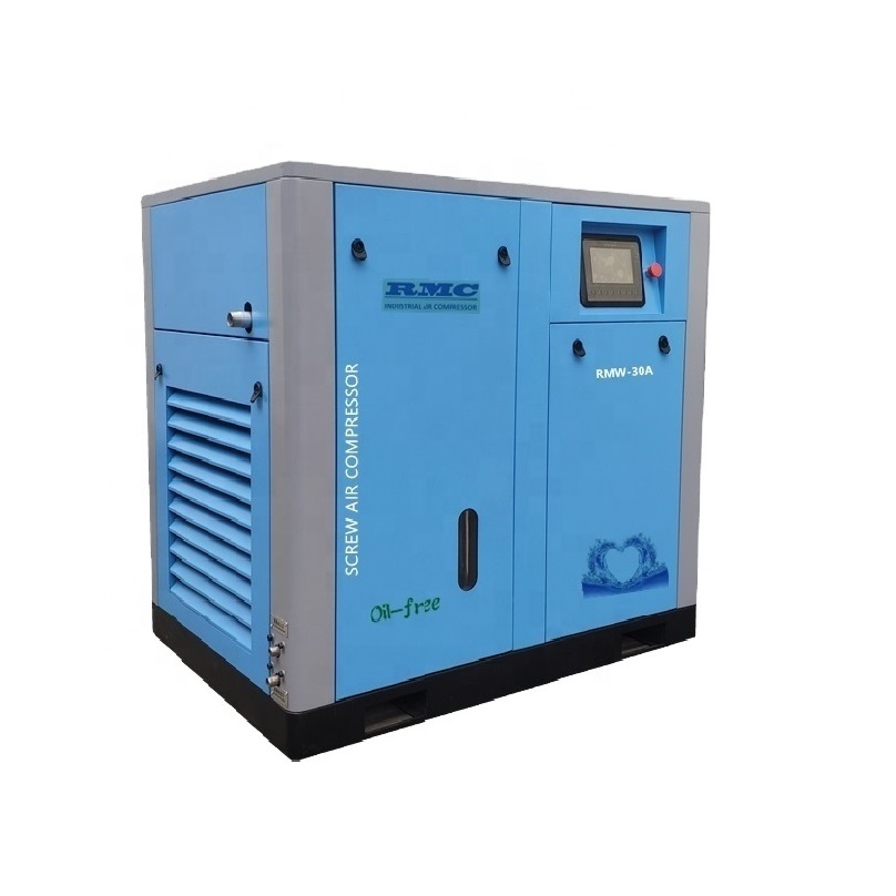 Oil-free screw air compressor