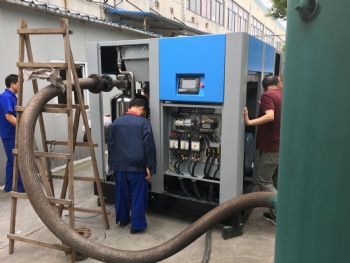 7.5kw 10hp oil free screw air compressor