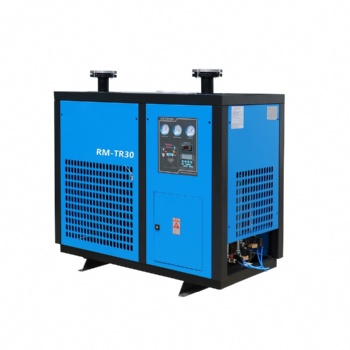 10.5m2/min R410A Refrigerated Air Dryer with dewpoint display for 45kw 55kw screw air compressors