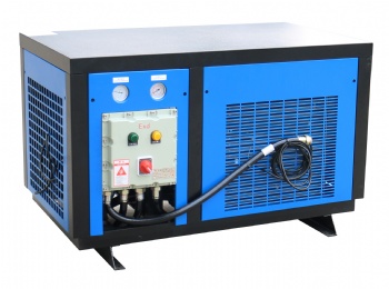 10.5m2/min R410A Refrigerated Air Dryer with dewpoint display for 45kw 55kw screw air compressors